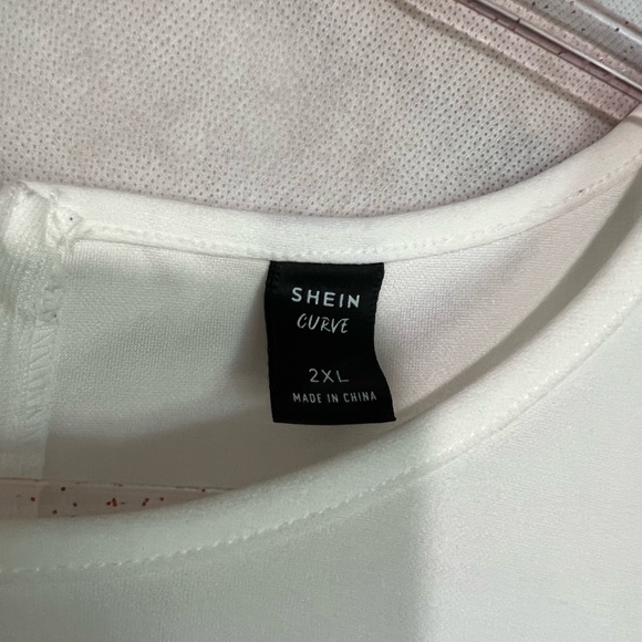 SHEIN bride to be shower dress plus size 2XL ivory - Picture 5 of 9